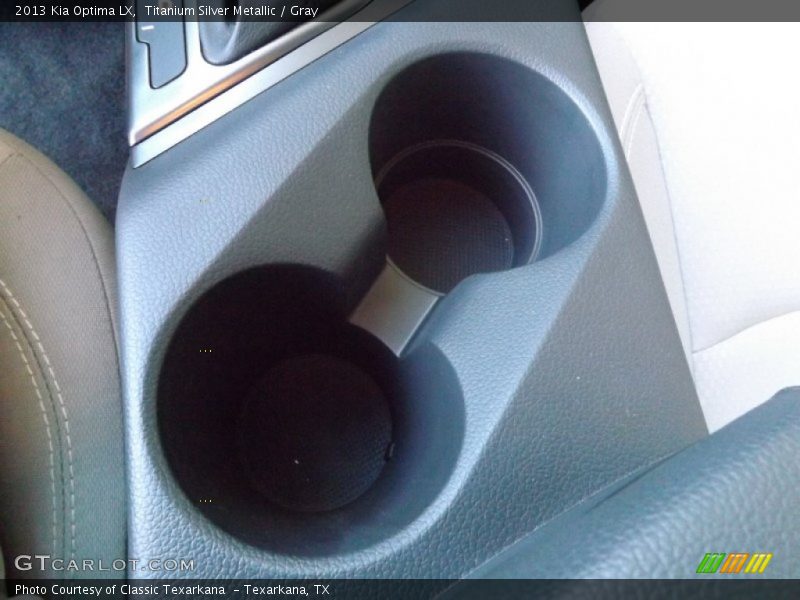 Titanium Silver Metallic / Gray 2013 Kia Optima LX