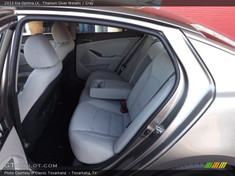 Titanium Silver Metallic / Gray 2013 Kia Optima LX