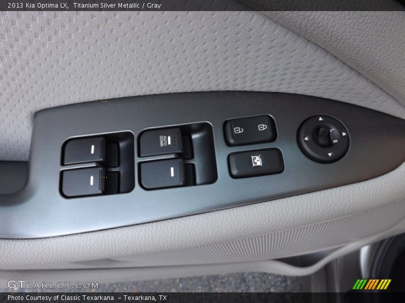 Titanium Silver Metallic / Gray 2013 Kia Optima LX