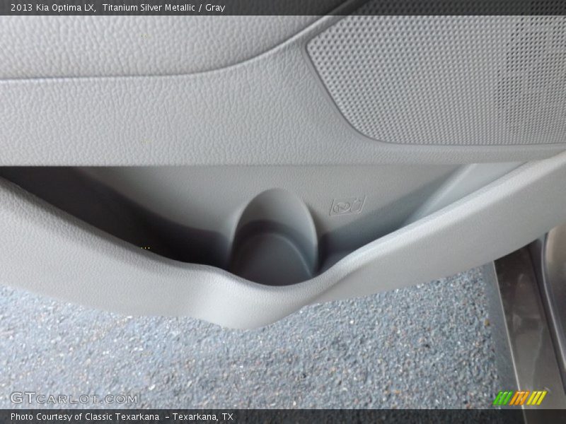 Titanium Silver Metallic / Gray 2013 Kia Optima LX
