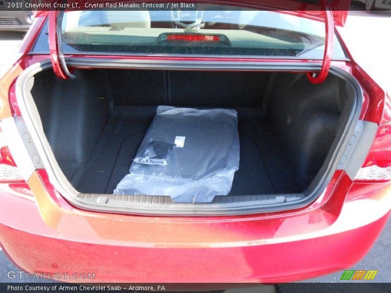 Crystal Red Metallic Tintcoat / Jet Black 2013 Chevrolet Cruze LT
