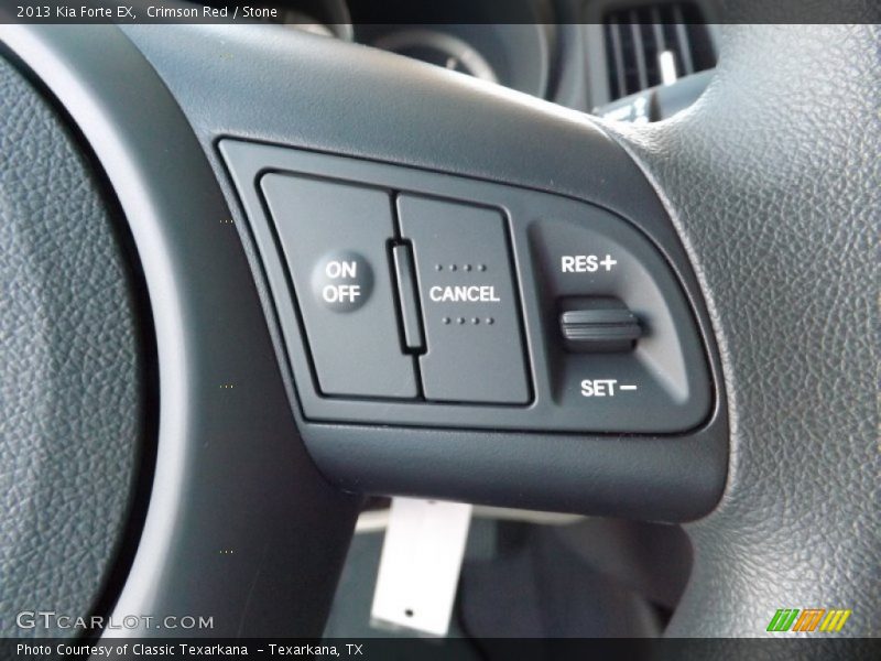 Crimson Red / Stone 2013 Kia Forte EX