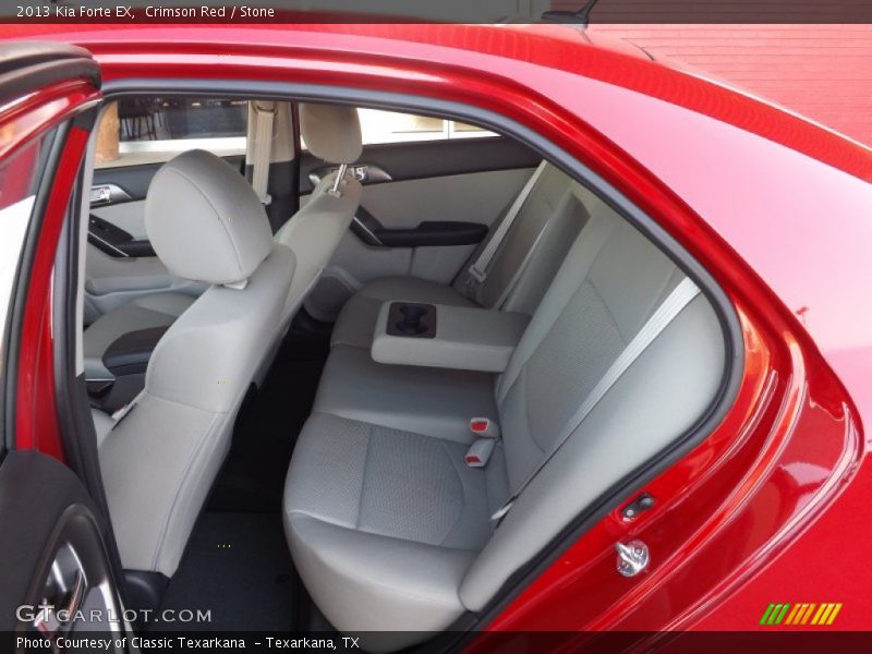 Crimson Red / Stone 2013 Kia Forte EX