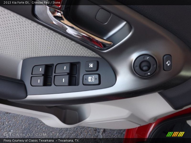 Crimson Red / Stone 2013 Kia Forte EX