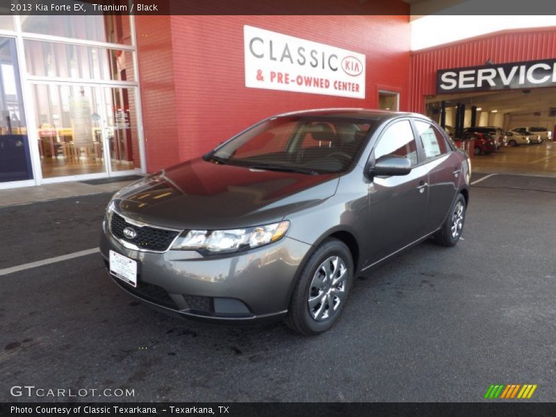 Titanium / Black 2013 Kia Forte EX