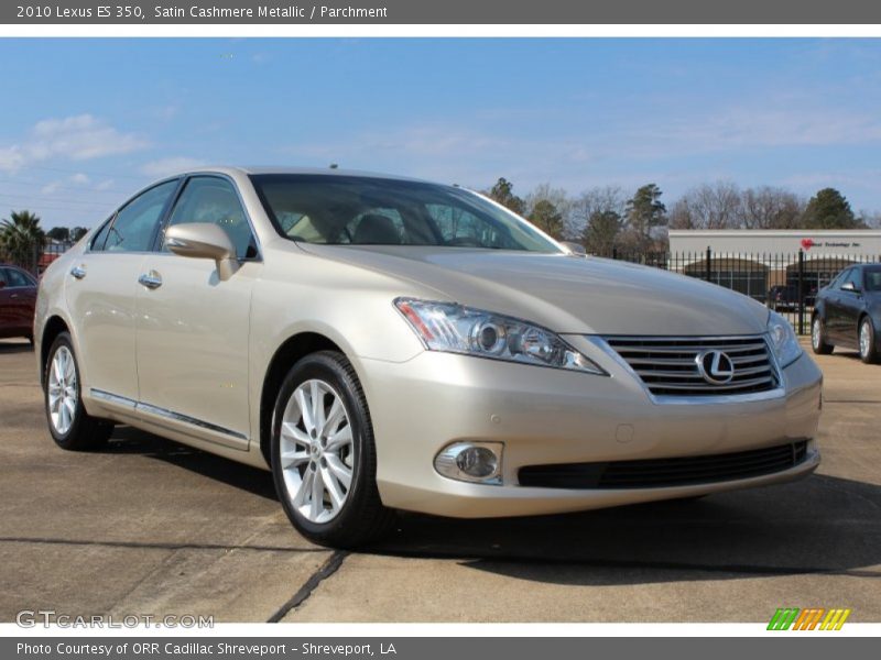Satin Cashmere Metallic / Parchment 2010 Lexus ES 350