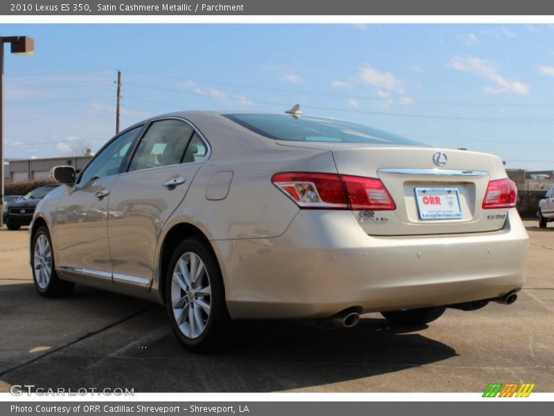 Satin Cashmere Metallic / Parchment 2010 Lexus ES 350