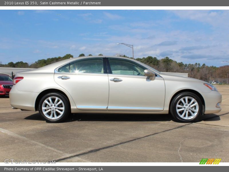 Satin Cashmere Metallic / Parchment 2010 Lexus ES 350