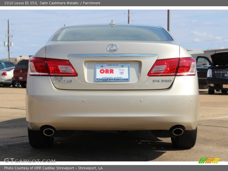 Satin Cashmere Metallic / Parchment 2010 Lexus ES 350