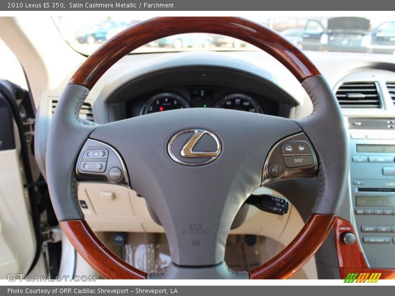 Satin Cashmere Metallic / Parchment 2010 Lexus ES 350