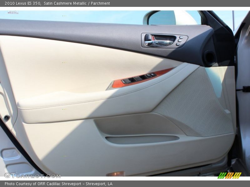 Satin Cashmere Metallic / Parchment 2010 Lexus ES 350