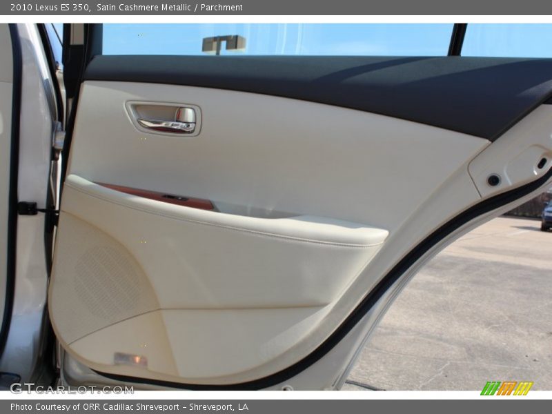 Satin Cashmere Metallic / Parchment 2010 Lexus ES 350