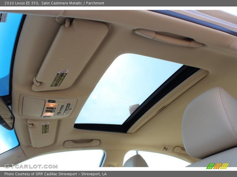 Satin Cashmere Metallic / Parchment 2010 Lexus ES 350