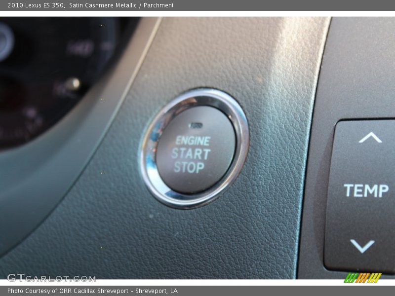 Satin Cashmere Metallic / Parchment 2010 Lexus ES 350