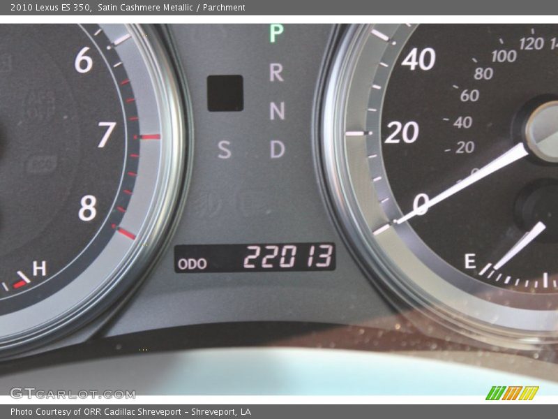 Satin Cashmere Metallic / Parchment 2010 Lexus ES 350