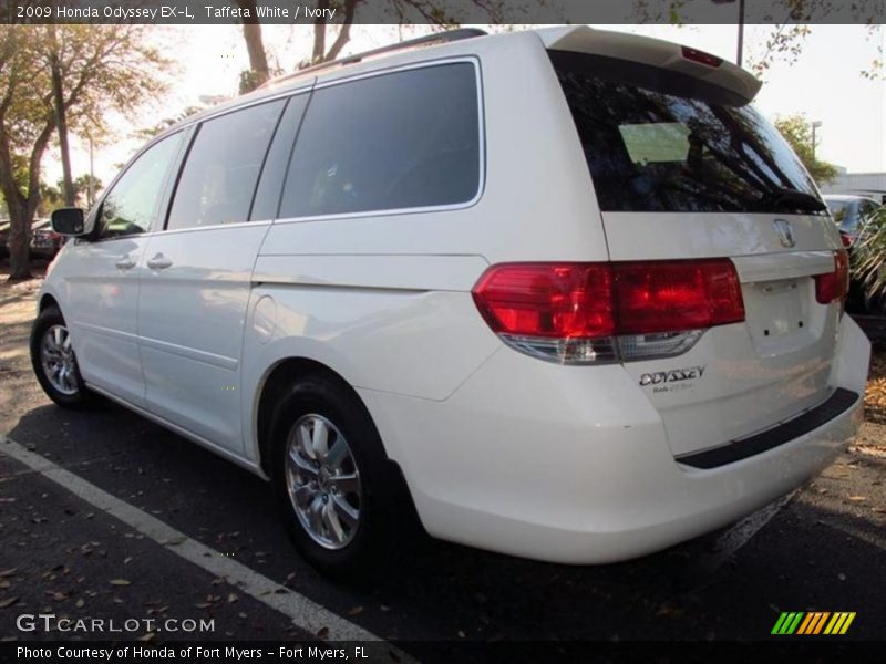 Taffeta White / Ivory 2009 Honda Odyssey EX-L
