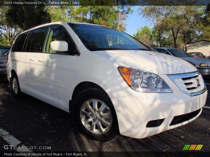 Taffeta White / Ivory 2009 Honda Odyssey EX-L