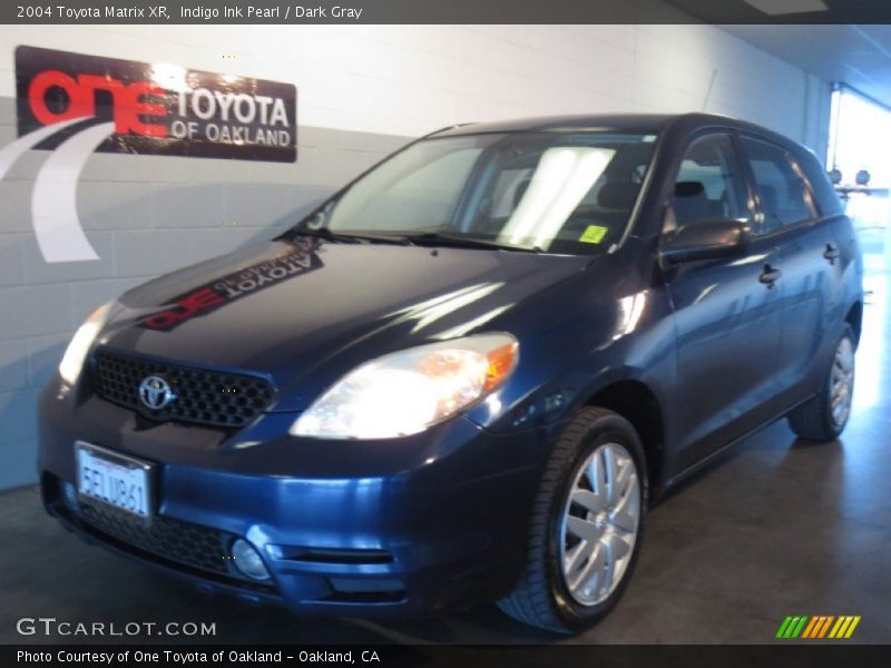 Indigo Ink Pearl / Dark Gray 2004 Toyota Matrix XR