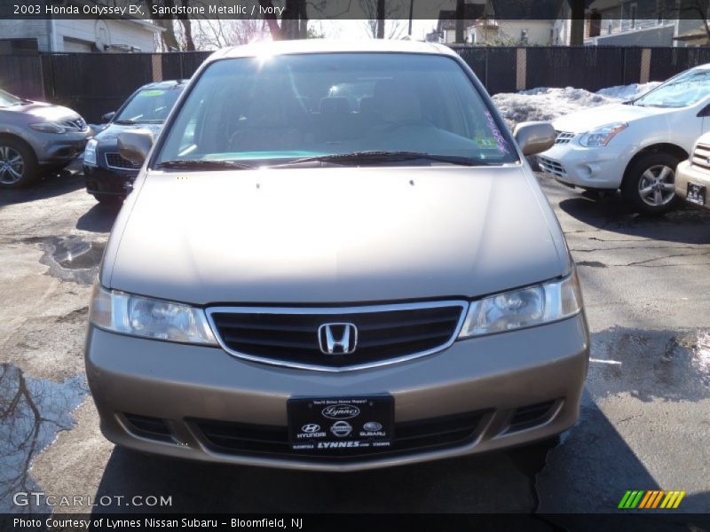 Sandstone Metallic / Ivory 2003 Honda Odyssey EX