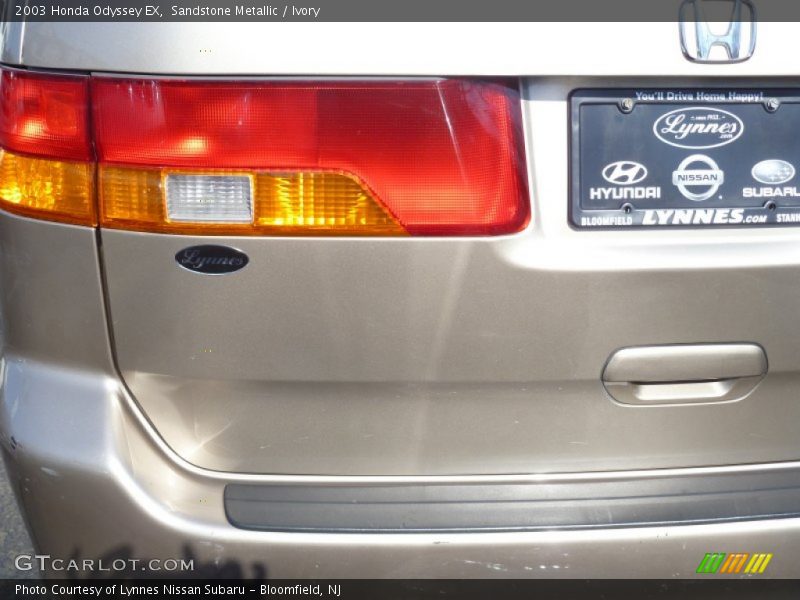 Sandstone Metallic / Ivory 2003 Honda Odyssey EX