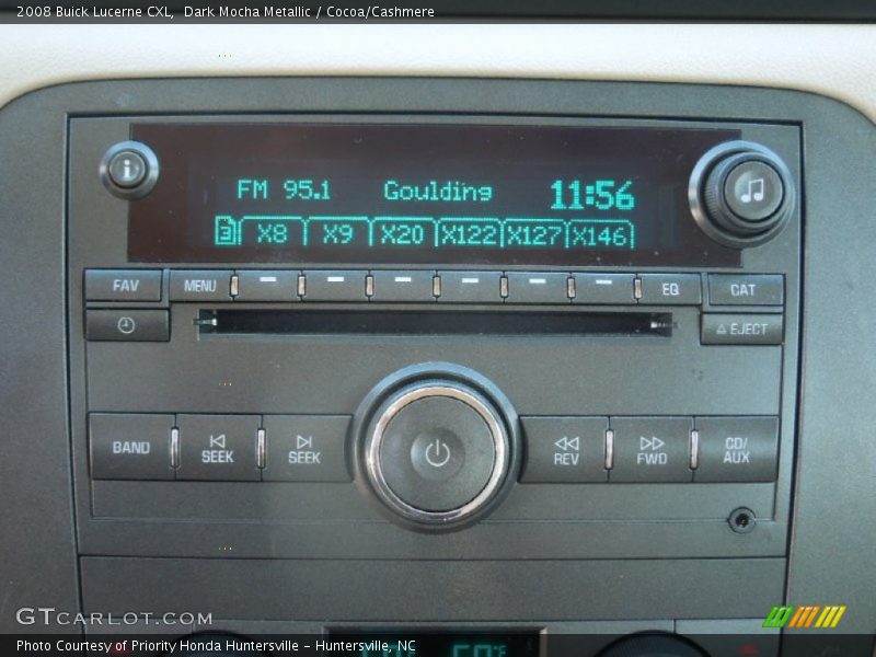 Dark Mocha Metallic / Cocoa/Cashmere 2008 Buick Lucerne CXL