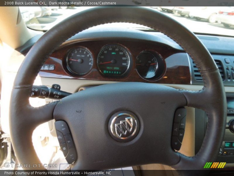 Dark Mocha Metallic / Cocoa/Cashmere 2008 Buick Lucerne CXL