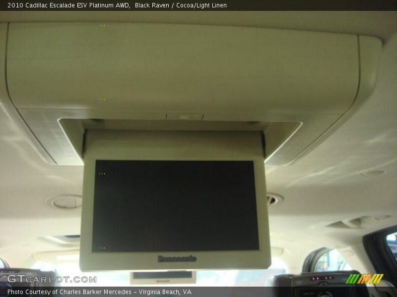 Black Raven / Cocoa/Light Linen 2010 Cadillac Escalade ESV Platinum AWD