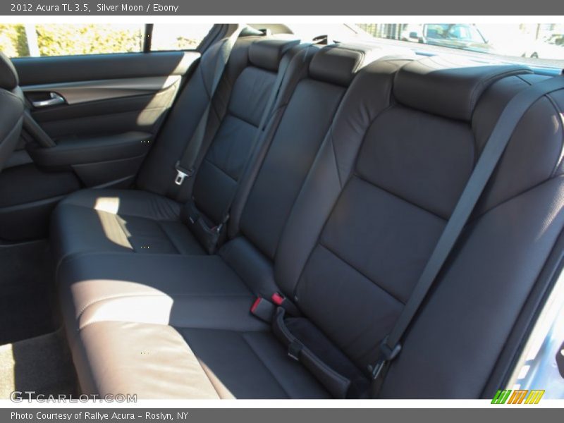 Silver Moon / Ebony 2012 Acura TL 3.5