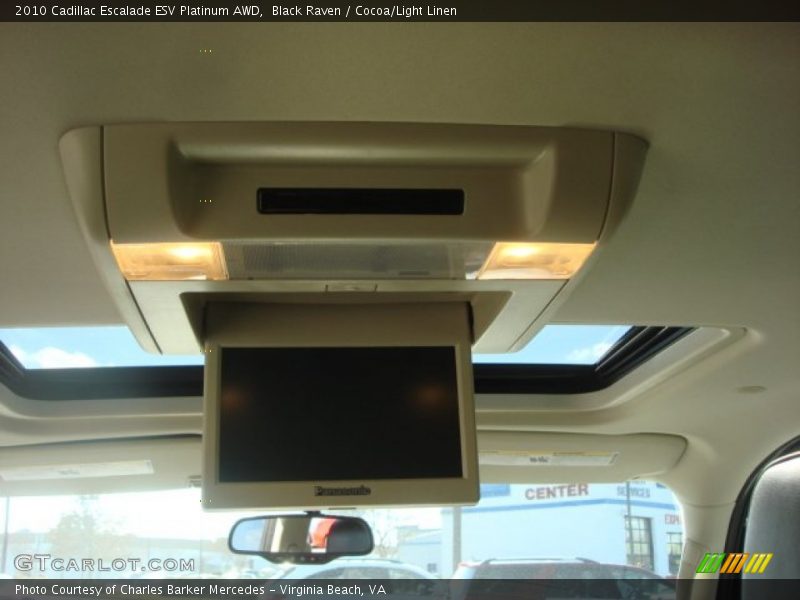 Black Raven / Cocoa/Light Linen 2010 Cadillac Escalade ESV Platinum AWD