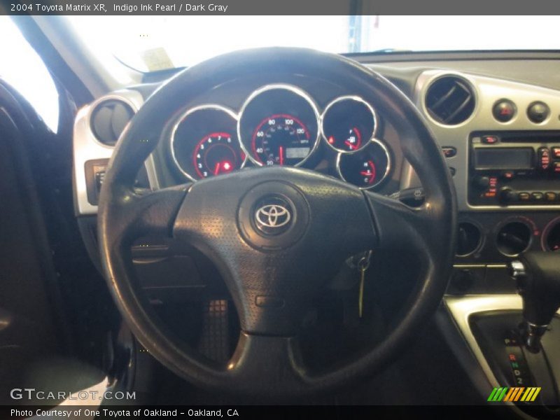Indigo Ink Pearl / Dark Gray 2004 Toyota Matrix XR