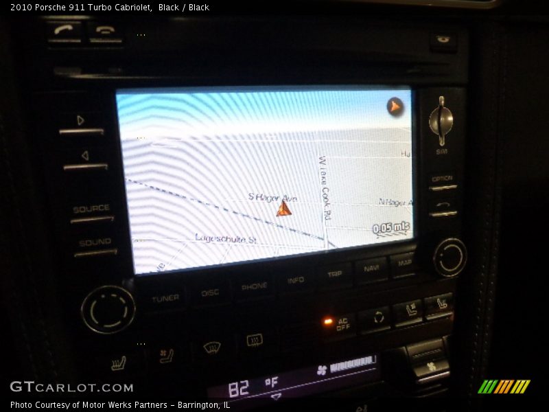 Black / Black 2010 Porsche 911 Turbo Cabriolet