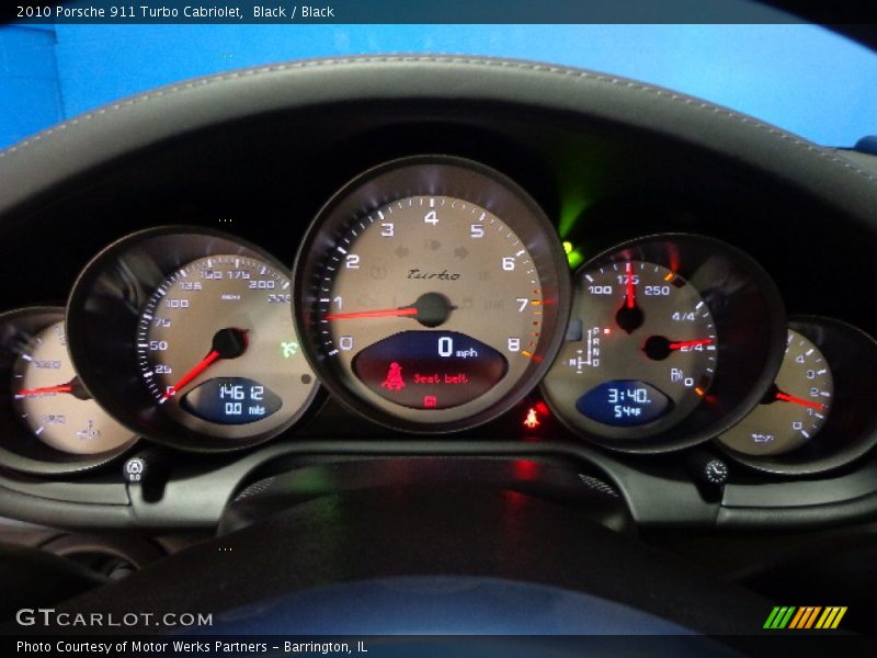  2010 911 Turbo Cabriolet Turbo Cabriolet Gauges