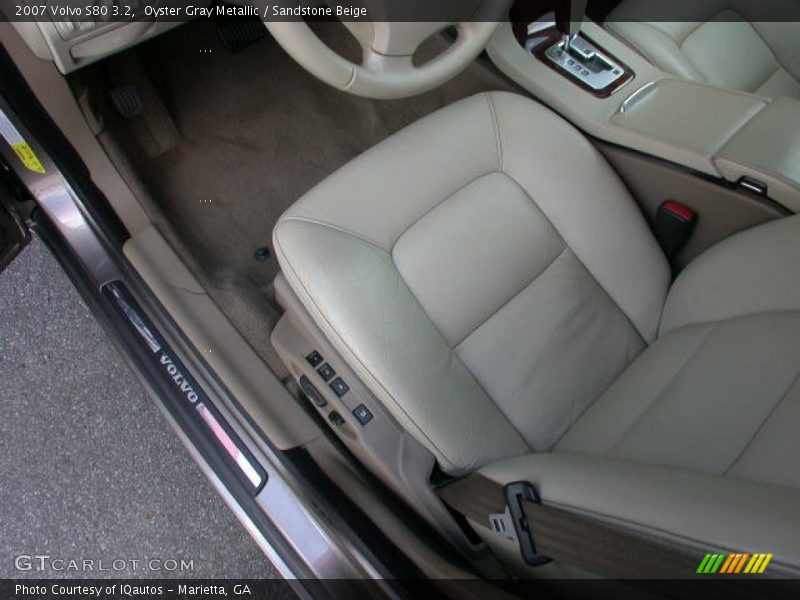 Oyster Gray Metallic / Sandstone Beige 2007 Volvo S80 3.2