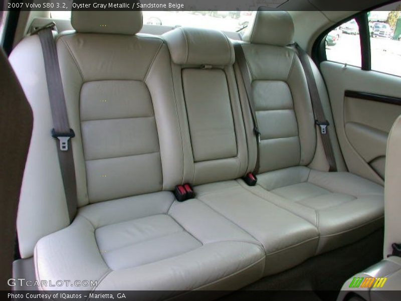 Rear Seat of 2007 S80 3.2