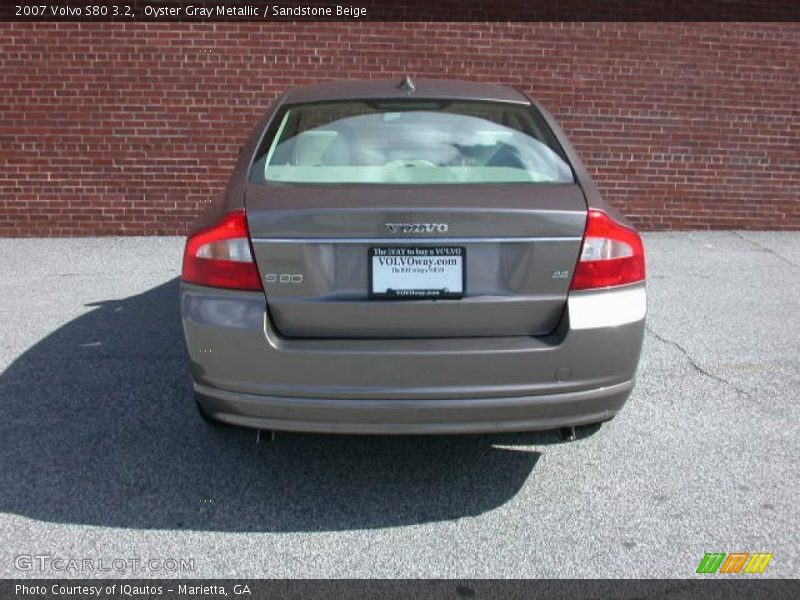 Oyster Gray Metallic / Sandstone Beige 2007 Volvo S80 3.2