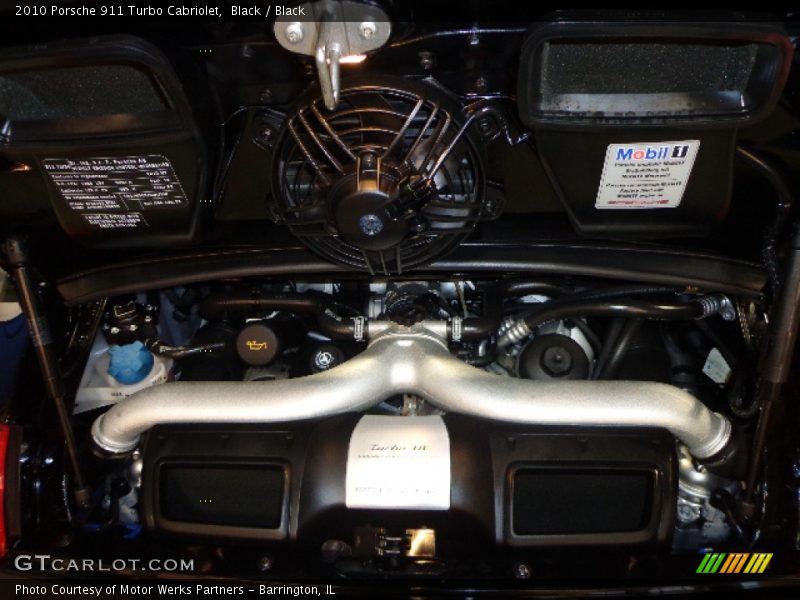  2010 911 Turbo Cabriolet Engine - 3.8 Liter DFI Twin-Turbocharged DOHC 24-Valve VarioCam Flat 6 Cylinder
