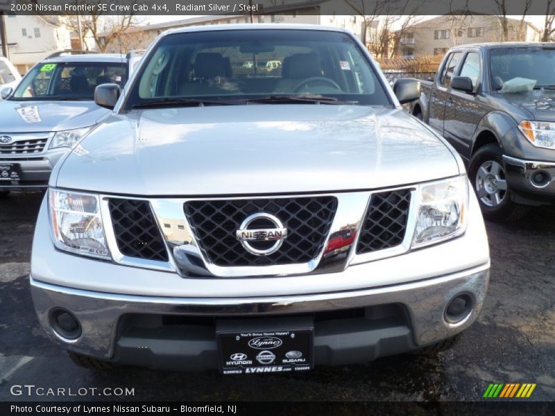 Radiant Silver / Steel 2008 Nissan Frontier SE Crew Cab 4x4