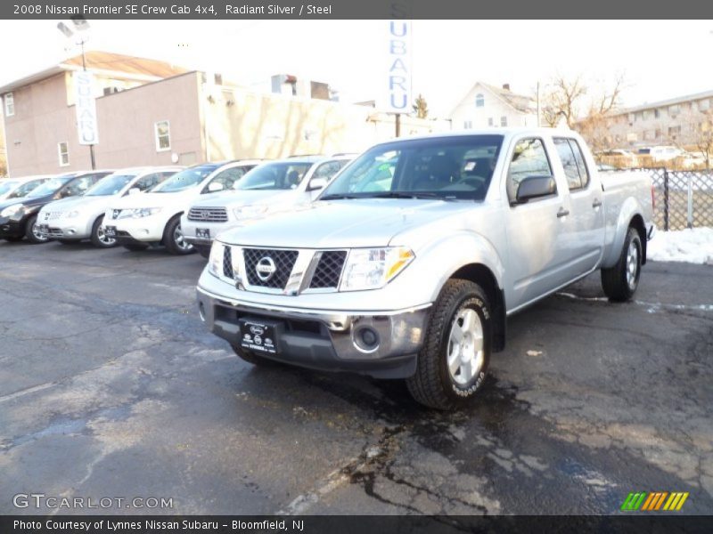 Radiant Silver / Steel 2008 Nissan Frontier SE Crew Cab 4x4