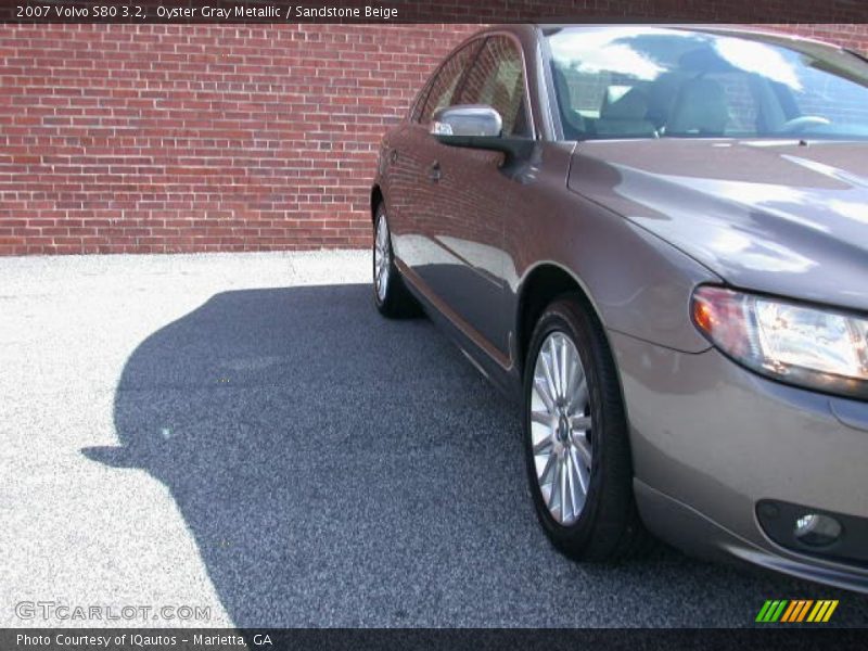 Oyster Gray Metallic / Sandstone Beige 2007 Volvo S80 3.2