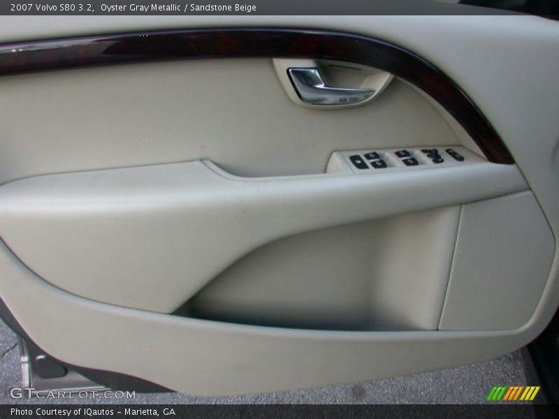 Oyster Gray Metallic / Sandstone Beige 2007 Volvo S80 3.2