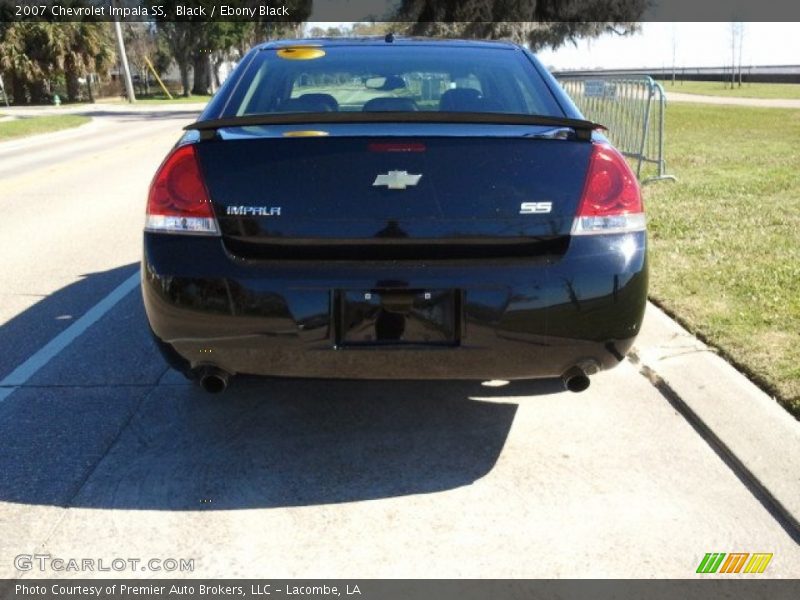 Black / Ebony Black 2007 Chevrolet Impala SS