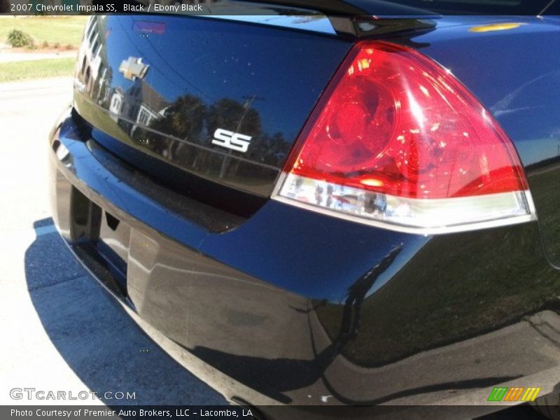 Black / Ebony Black 2007 Chevrolet Impala SS