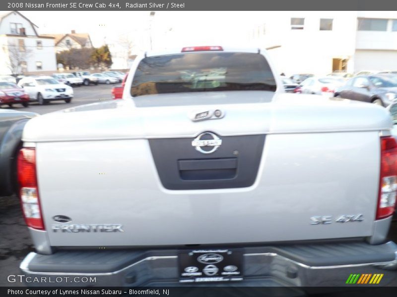 Radiant Silver / Steel 2008 Nissan Frontier SE Crew Cab 4x4
