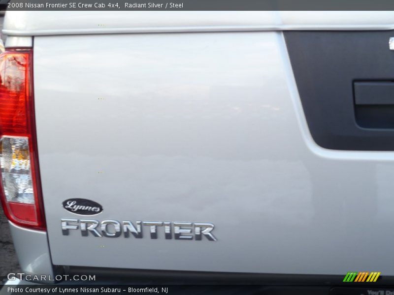 Radiant Silver / Steel 2008 Nissan Frontier SE Crew Cab 4x4