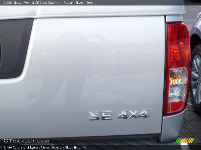 Radiant Silver / Steel 2008 Nissan Frontier SE Crew Cab 4x4