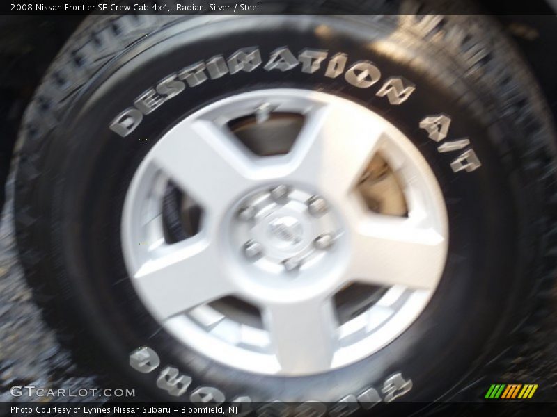 Radiant Silver / Steel 2008 Nissan Frontier SE Crew Cab 4x4
