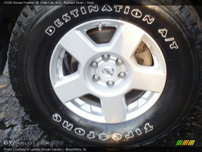 Radiant Silver / Steel 2008 Nissan Frontier SE Crew Cab 4x4