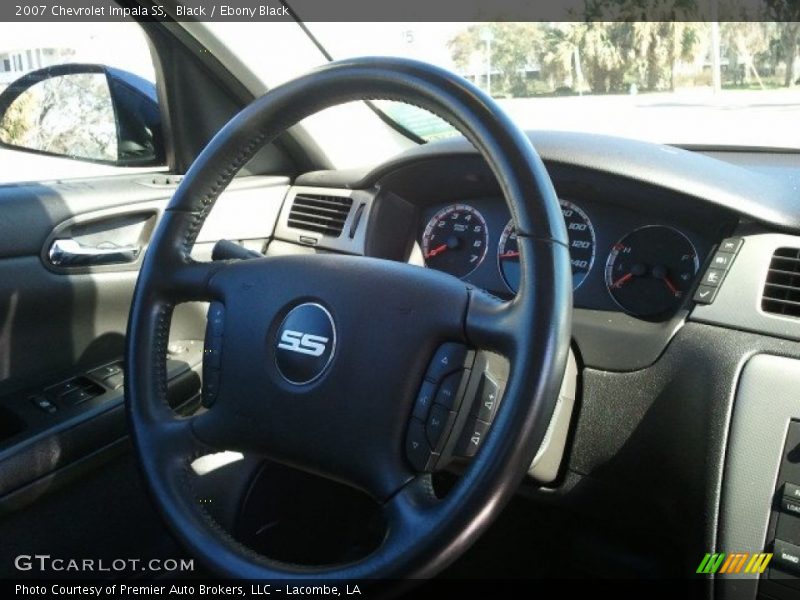 Black / Ebony Black 2007 Chevrolet Impala SS
