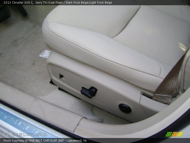 Ivory Tri-Coat Pearl / Dark Frost Beige/Light Frost Beige 2013 Chrysler 300 C