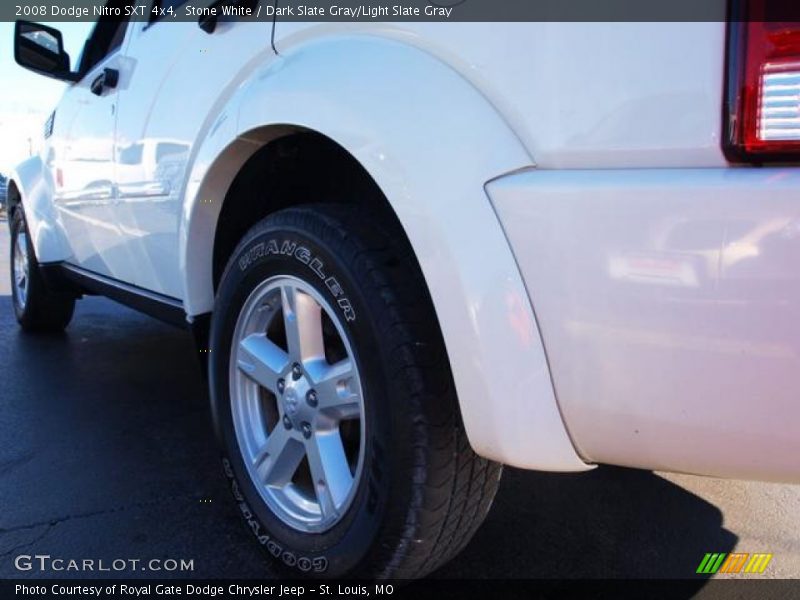 Stone White / Dark Slate Gray/Light Slate Gray 2008 Dodge Nitro SXT 4x4